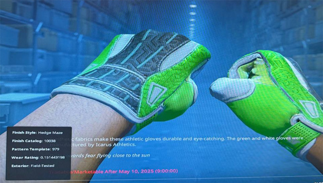 主播Evelone向m0NESY赠送价值100万卢布手套作为生日礼物