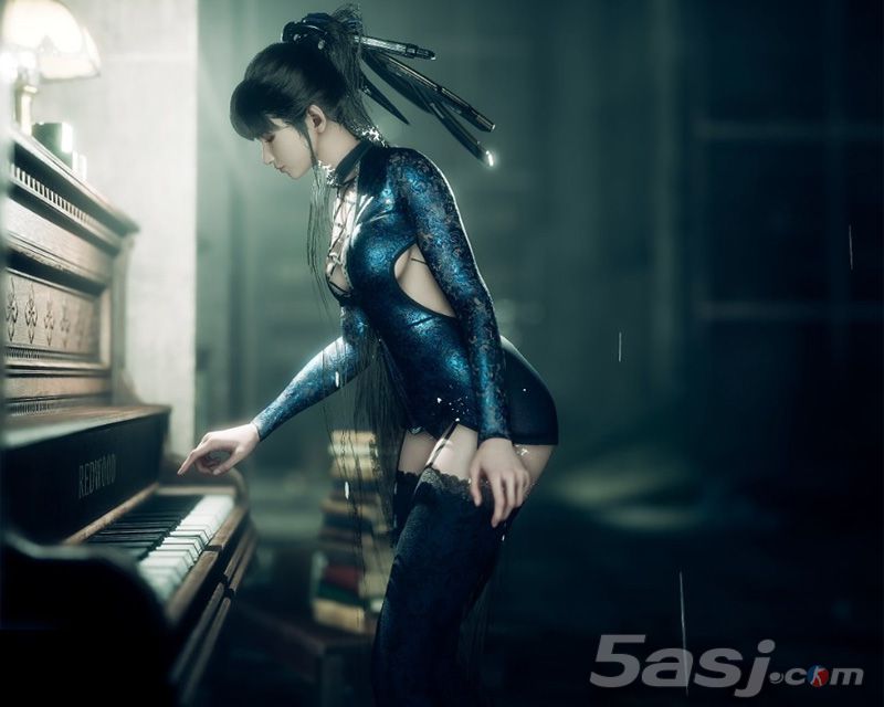 《剑星》PC版新服装截图 女主穿性感旗袍展示好身材