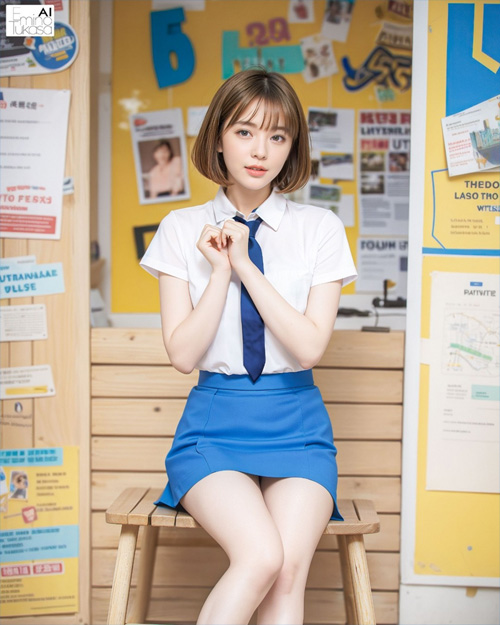 AI绘制性感唯美的美少女图集—优雅妩媚危险迷人