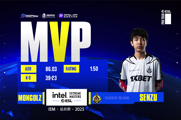 线下赛正名之战！Senzu狂砍1.50 Rating带队逆转