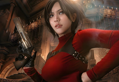 《生化危机4》艾达王COS美图 别说丧尸了，小编都想抱上去啃咬一口