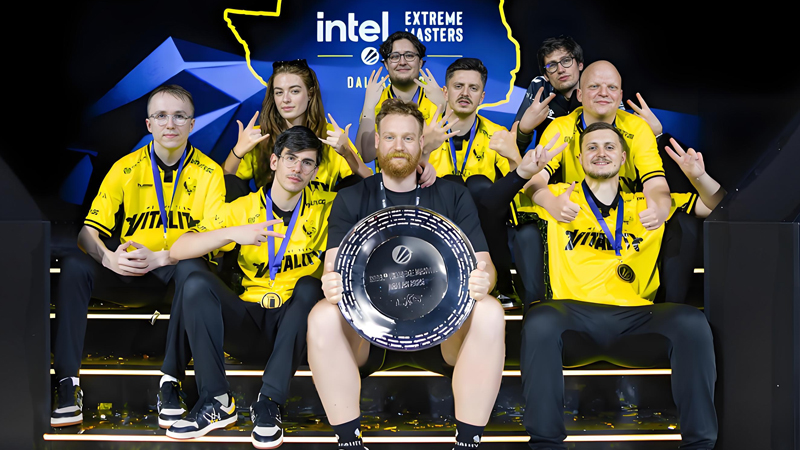 <strong><font color='FF1605'>Vitality3-0横扫MOUZ 问鼎IEM达拉斯 2025冠军  开启ESL大满贯S6征程</font></strong>