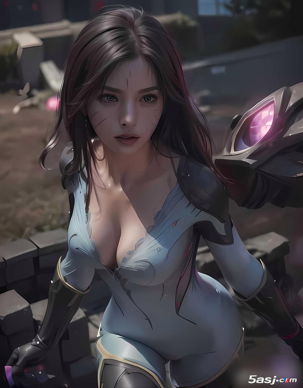 5月28日福利美图：机甲风美女，钢铁与柔情的交响诗