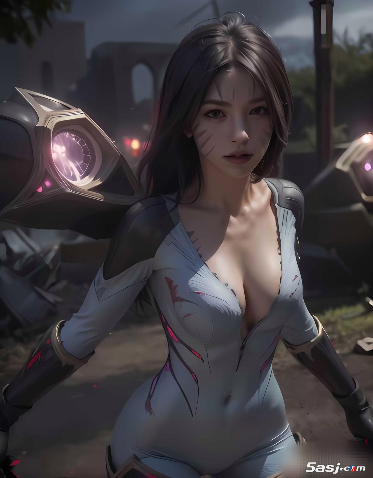 5月28日福利美图：机甲风美女，钢铁与柔情的交响诗