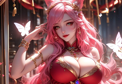 AI绘制的LOL美女角色欣赏：如何重塑英雄联盟的美学表达？