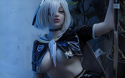 今日美图分享：俄罗斯超人气Lady Melamori 的COS作品