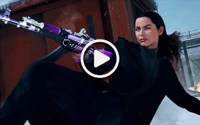 《使命召唤：黑色行动6&战区》×《疾速追杀：芭蕾杀姬》联动预告片曝光