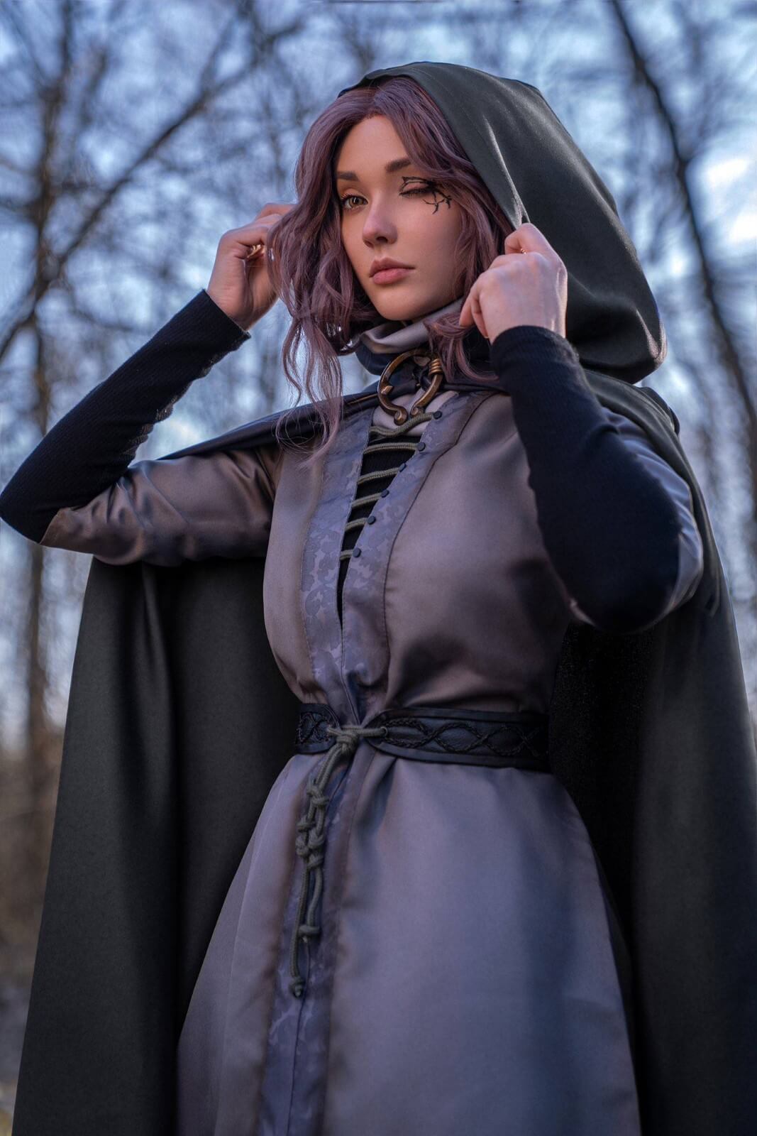 九头身美女Cos《艾尔登法环：黑夜君临》女爵、梅琳娜、玛丽卡作品大赏