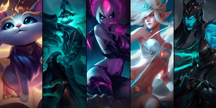 LOL玩家狂喜！灵魂莲华第二幕爆料：T2悠米皮肤+人马伊芙