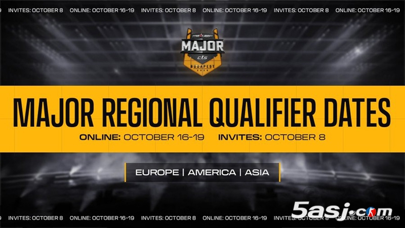 布达佩斯Major预选赛(MRQ)官宣：10月16-19日线上开战！与CAC/TP世锦赛撞期引担忧