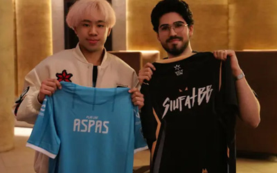 狼队电竞分享选手交换队服动态 SiuFatBB与Woot、Aspas友好互动