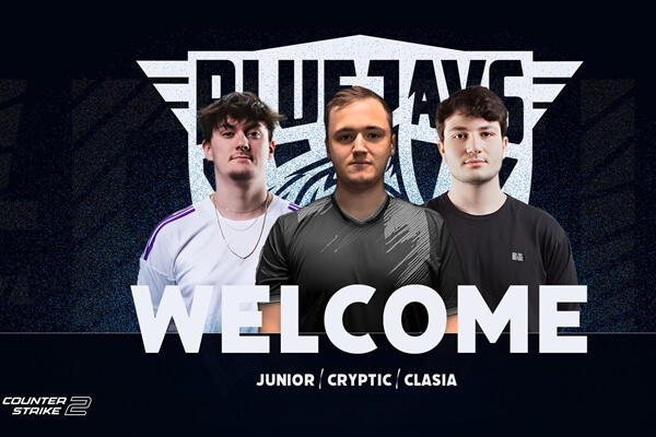 BLUEJAYS战队重组阵容 签下前Nouns三人组junior/Cryptic/CLASIA