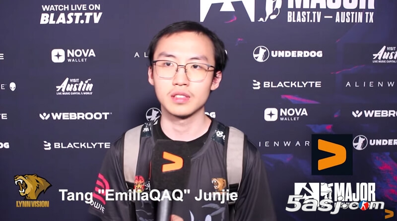 EmiliaQAQ胜TYLOO后吐露心声:'我并不开心' 盼中国战队全员晋级 | 奥斯汀Major赛后采访 EmiliaQAQ胜TYLOO后吐露心声:'我并不开心' 盼中国战队全员晋级 | 奥斯汀Major赛后采访