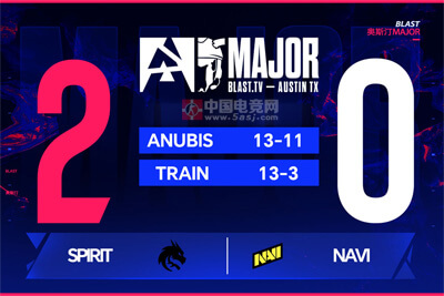 Spirit 2-0 横扫NAVI强势晋级八强 | BLAST奥斯汀Major战报