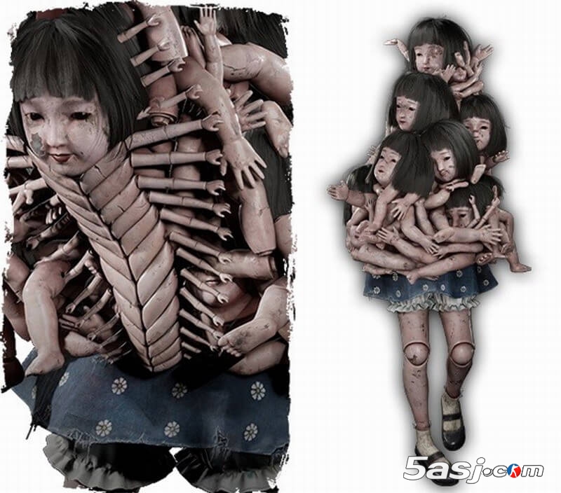 《寂静岭f》新怪物Kashimashi形象曝光 扭曲木偶诠释日式恐怖美学