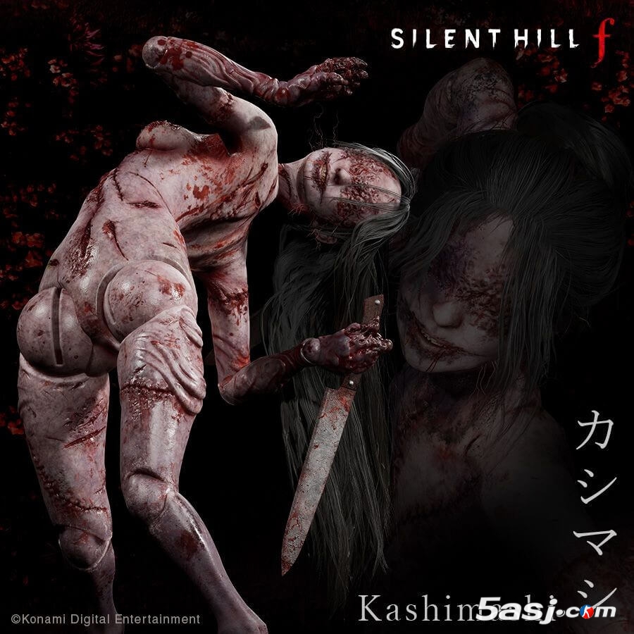 《寂静岭f》新怪物Kashimashi形象曝光 扭曲木偶诠释日式恐怖美学