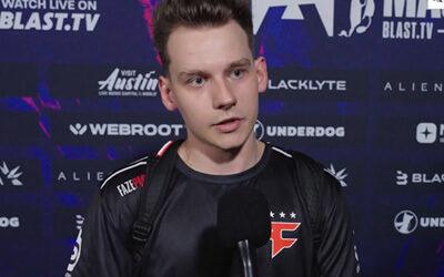 frozen谈FaZe Major出局：以这种方式告别很糟糕，队伍将重新评估未来