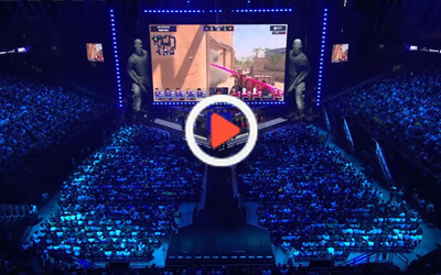 奥斯汀Major总决赛现场 全景镜头震撼呈现：910的惊天五杀