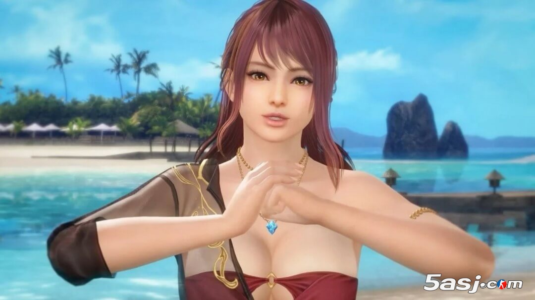 《死或生沙滩排球 维纳斯假期》新女神梓Azusa登场 反差大姐姐征服维纳斯群岛