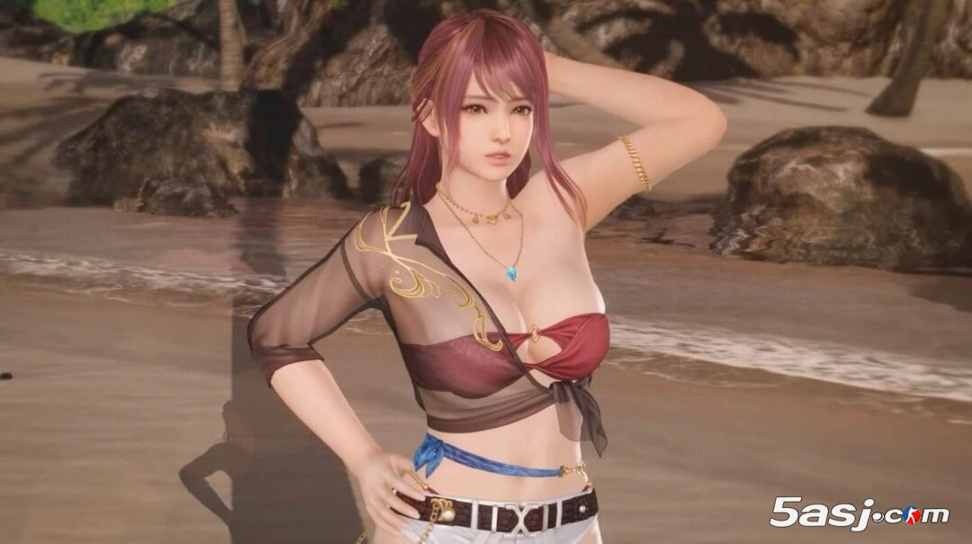 《死或生沙滩排球 维纳斯假期》新女神梓Azusa登场 反差大姐姐征服维纳斯群岛