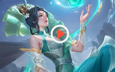 王者荣耀S40赛季皮肤【甄姬-逆浪荇歌】爆料：水中仙子