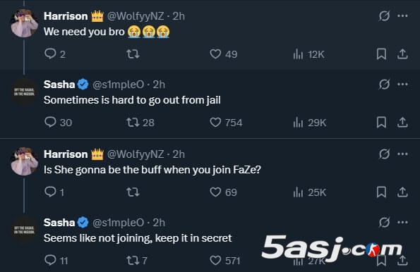 s1mple携美度假 暗示NAVI合同如‘监狱’ 114天后解约 FaZe转会传闻再起 s1mple携美度假 暗示NAVI合同如‘监狱’ 114天后解约 FaZe转会传闻再起