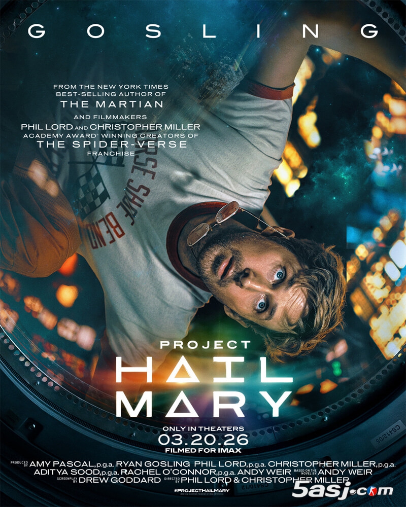 科幻巨制《极限返航》首曝预告片 瑞恩·高斯林孤身拯救地球