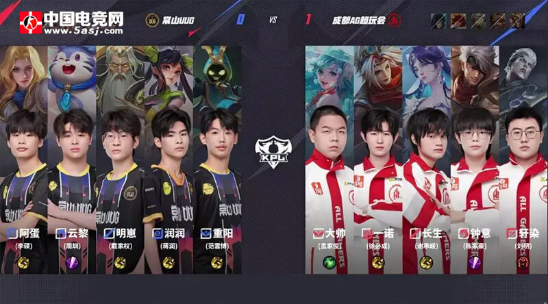 AG超玩会2-0碾压UUG KPL夏季赛 团战配合 夏侯惇双大 海月单杀