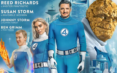 《神奇四侠：初露锋芒》国内定档7.25 漫威宇宙第六阶段开篇之作 角色海报全解析