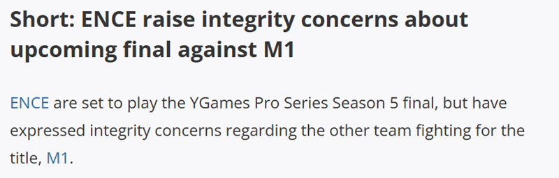 ESL新规解读：诚信摄像头强制上线 地区资格规则与Valve全面接轨、整治线上赛事公平性