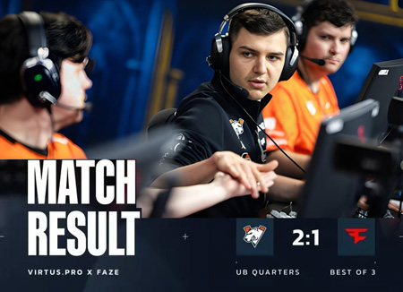 BLAST赏金赛S2：惊天逆转！VP让一追二力克FaZe晋级线下赛