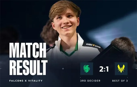 CS电竞世界杯（EWC）季军赛：Falcons 2-1 Vitality，小蜜蜂百万美金梦碎！