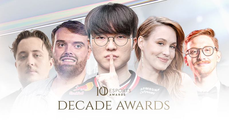 电竞世界杯“十年大奖”完整名单盛大揭晓：Faker、Zyw