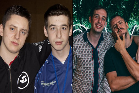 岁月是把杀猪刀：kennyS晒与apEX的今昔合照