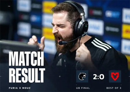 BLAST伦敦公开赛2025：擒龙捕鼠！FURIA爆冷 2-0 横扫MOU