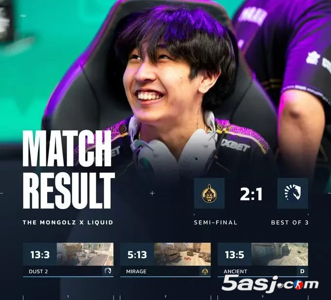 FISSURE裂变天地S2：战无不胜！MongolZ 2-1 Liquid晋级决赛