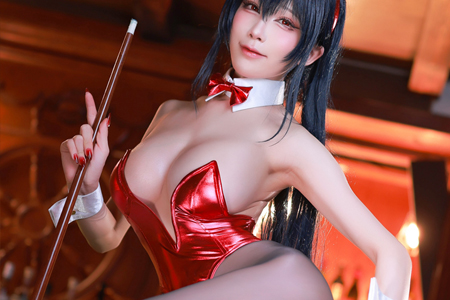 二次元Coser 水淼-Aqua作品：《碧蓝航线》大凤.绮愿良宵cosplay