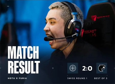 EPL S22第一阶段：未来可期！HOTU 2-0 爆冷横扫FURIA
