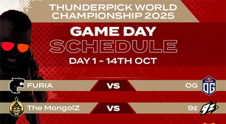 TP世锦赛首轮对阵出炉：FURIA激战OG！85万美元奖金争夺