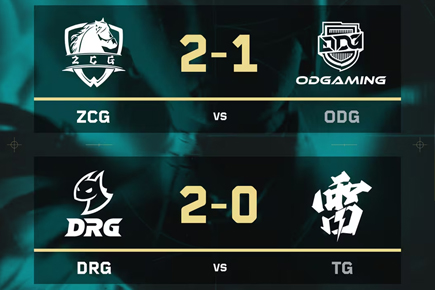 VCT CN晋升赛首日爆冷！ZCG让一追二逆转ODG，DRG横扫TG