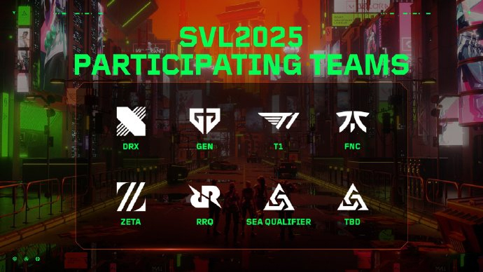 SVL 2025《无畏契约》邀请赛参赛名单公布