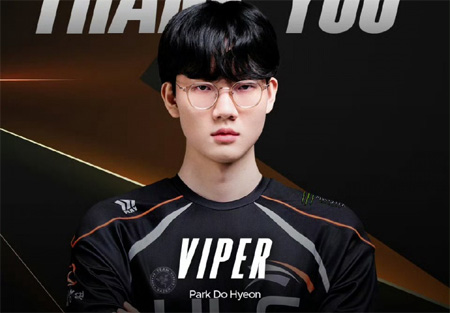 HLE官方发文：下路选手朴道贤 “Viper” 离队