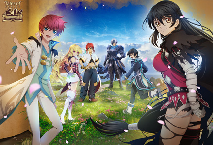 万代南梦宫公布《传说》系列30周年纪念艺图 重制版角色登场