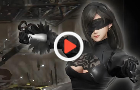 《最终幻想7 永恒危机》×尼尔联动震撼来袭，当蒂法换上2B战衣！