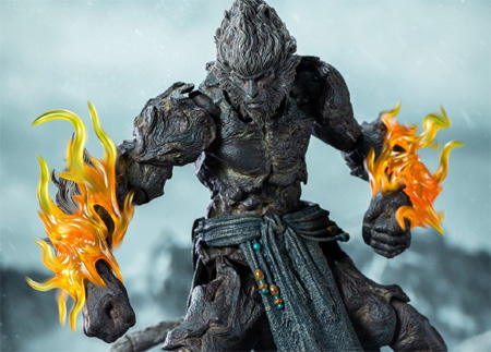 INART《黑神话：悟空》石猿人偶今夜开定！双头雕+合金材