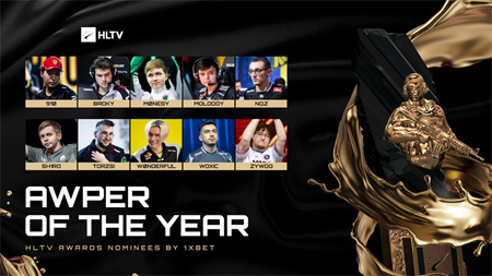 HLTV公布2025年度最佳狙击手、突破手、自由人、主防
