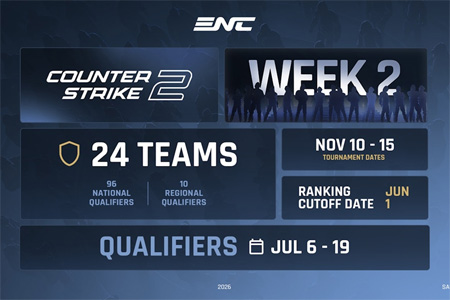电竞国家杯正式加入CS2项目，比赛将于11月10日举行，132