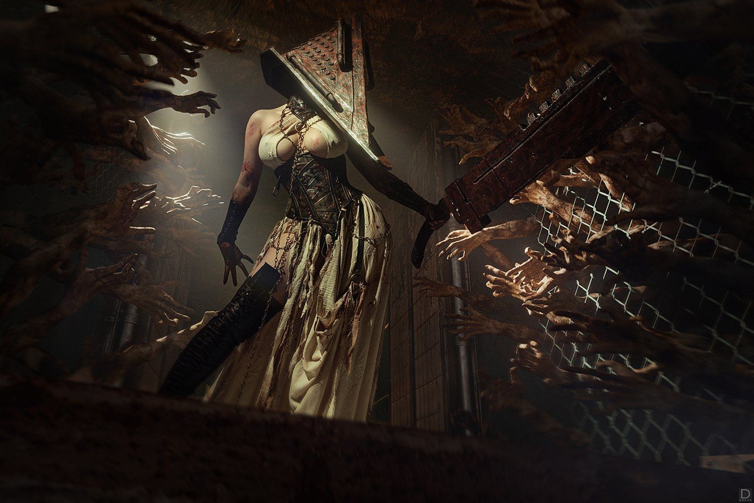 国外大雷美女Cos各种游戏角色福利照，身材一流！性感翘臀吸睛