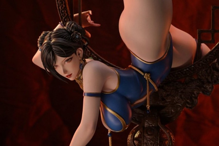 游戏博主曝光《街头霸王》春丽收藏级新雕像：英气十足