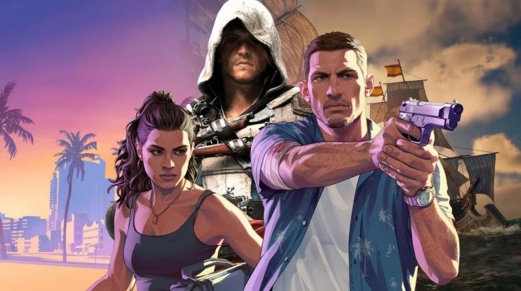 时隔13年，《刺客信条：黑旗》再次与R星《GTA》系列新作